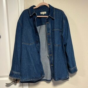 Madewell denim shirt